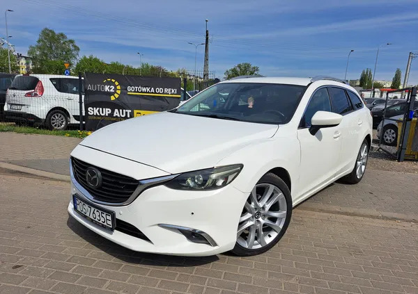 mazda 6 Mazda 6 cena 49900 przebieg: 113000, rok produkcji 2015 z Bydgoszcz